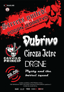 Streets united vol2 plakat